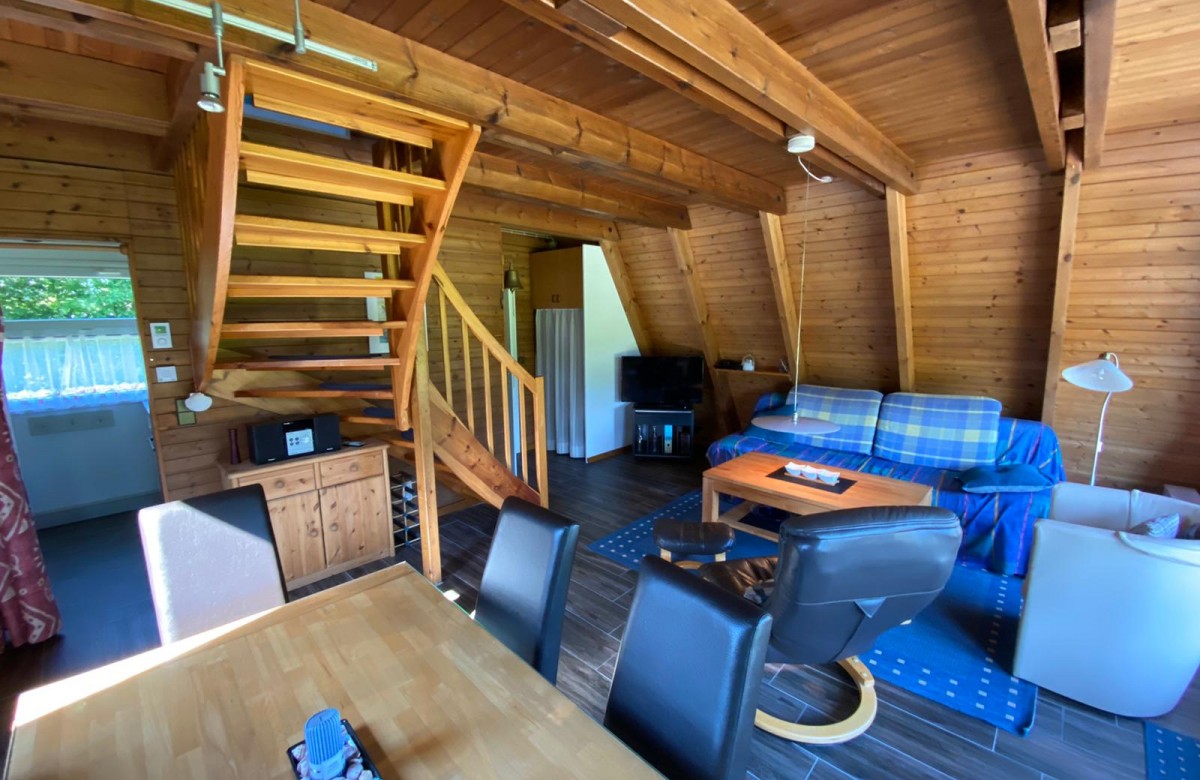 Blick ins Wohnzimmer