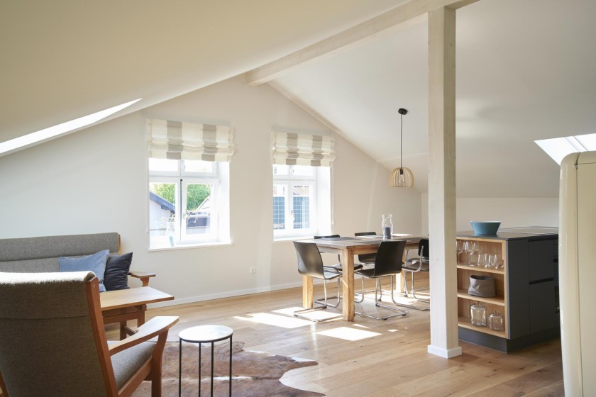 Kombinierter Wohn- und Essbereich