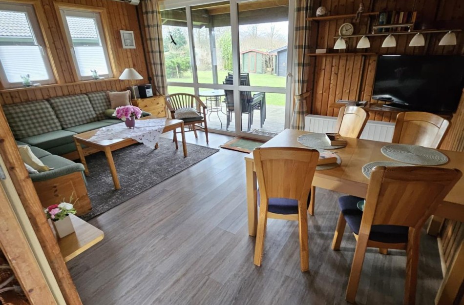 Blockhaus Holzfäller