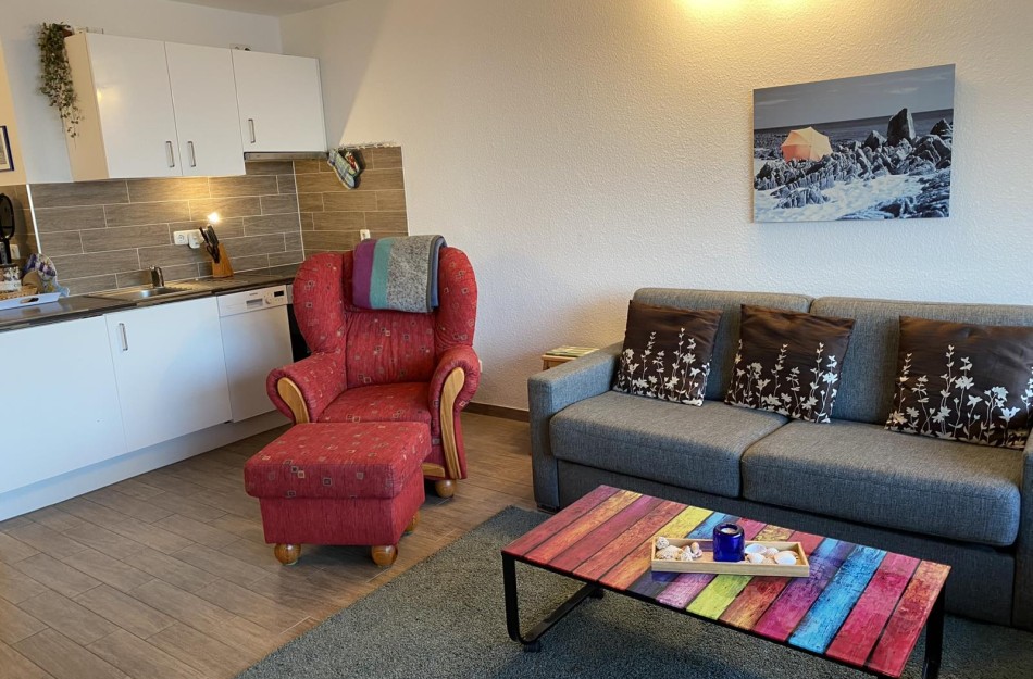 Wohnbereich mit Küchenzeile