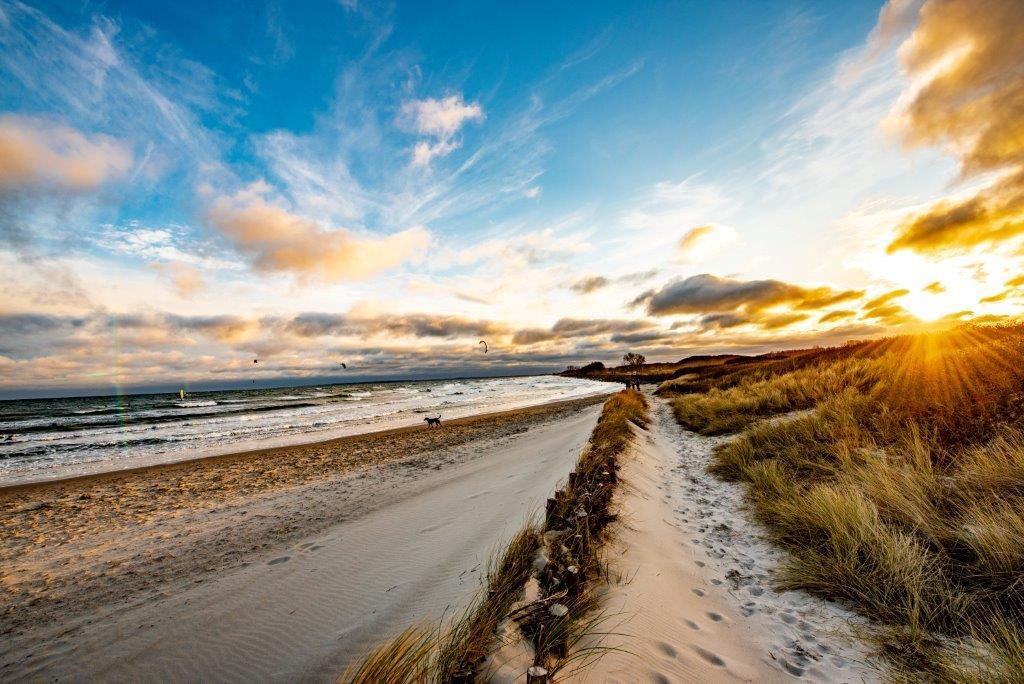 Sandstrand der Halbinsel Schwansen